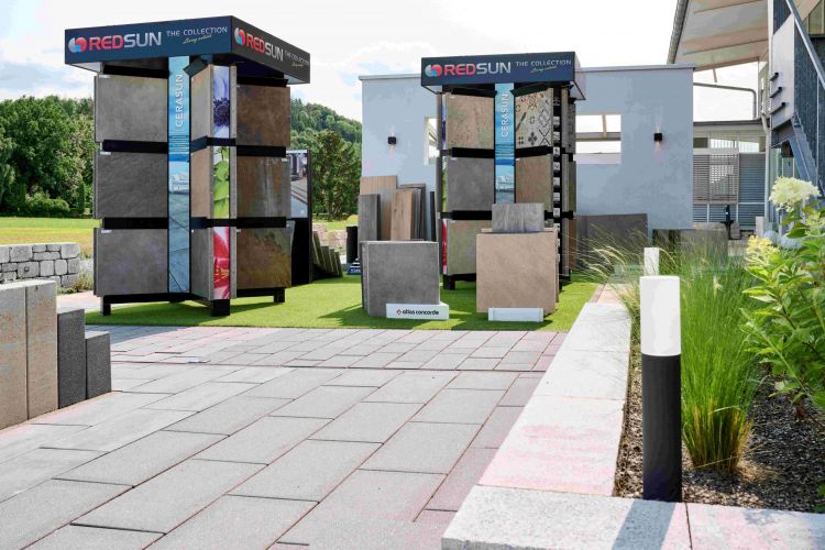 Große Auswahl an Terrassenbelägen bei Venanz Fischer nahe Kronach