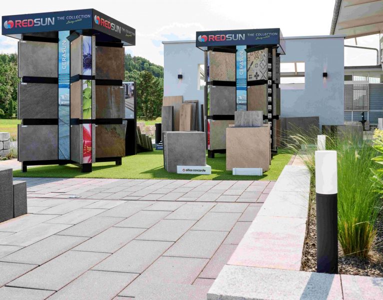 Große Auswahl an Terrassenbelägen bei Venanz Fischer nahe Kronach